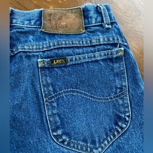 Vintage Lee Blue Denim Jeans